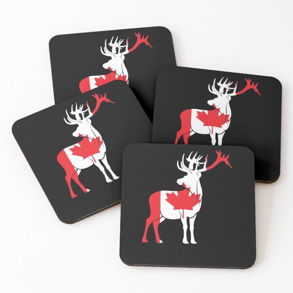 Item preview, Maple Leaf Canadian Flag Deer Canada designed and sold by bestshirtdesign.