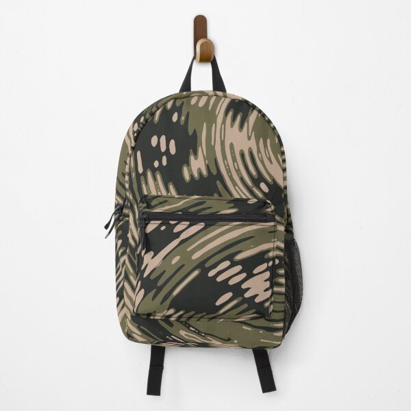 Item preview, Military Camouflage Circles Sketch Patterns in Green, Beige and Black designed and sold by ShopieHome.