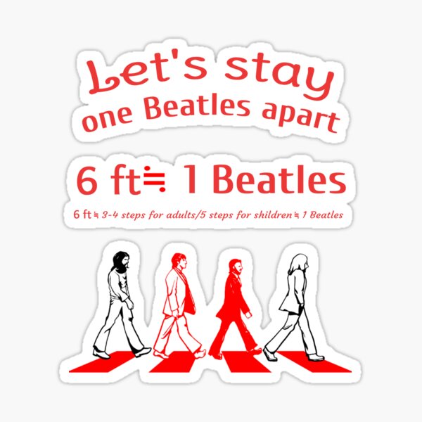 Item preview, Let's stay one Beatles apart designed and sold by MisoraA.