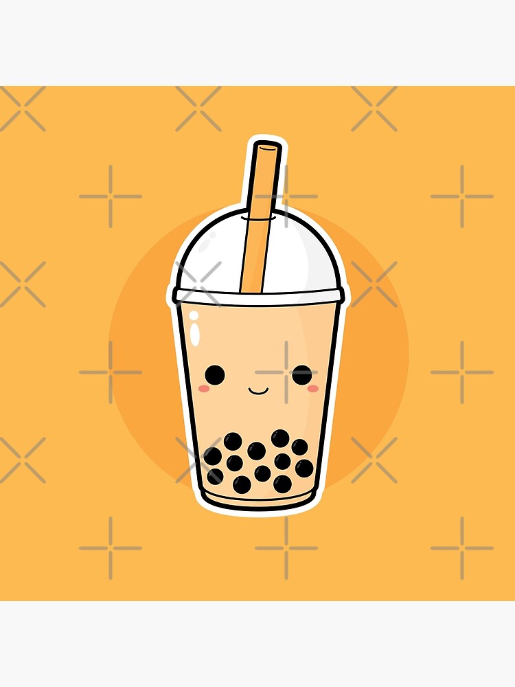 boba tea pillow