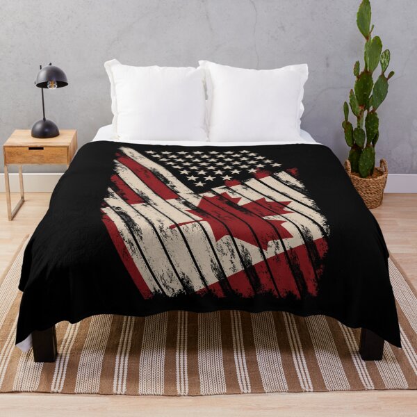 Item preview, Maple Leaf USA Flaf Canada designed and sold by bestshirtdesign.