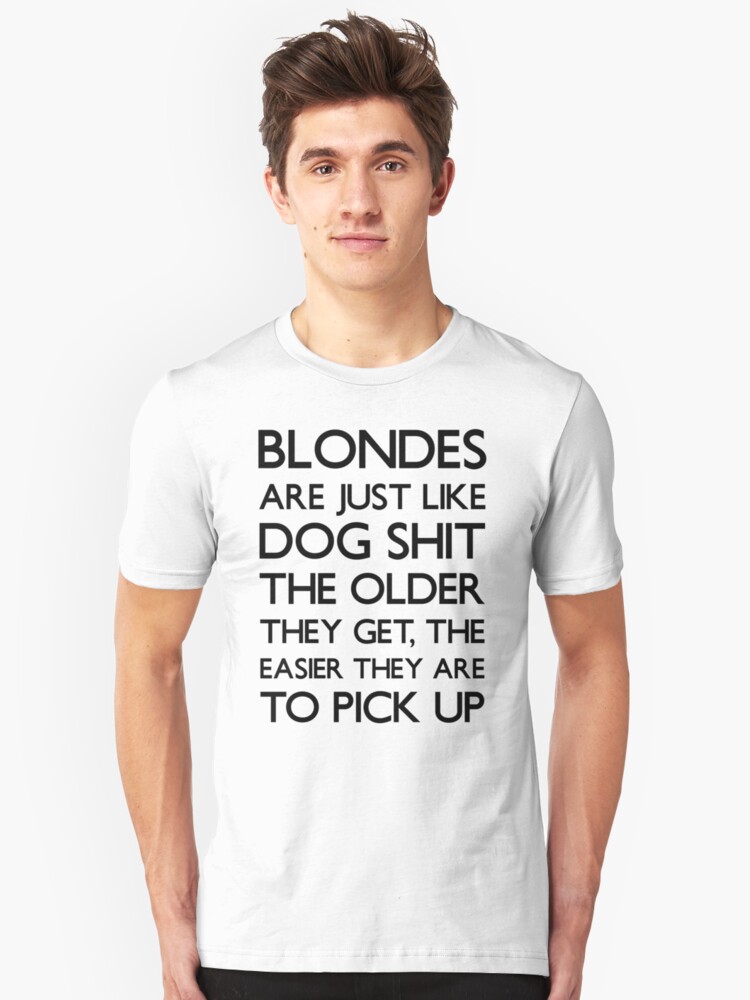 dumb blonde t shirt