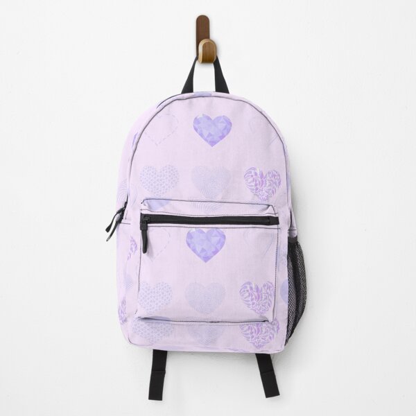 Item preview, Pastel Purple cute hearts pack designed and sold by everything4eva.