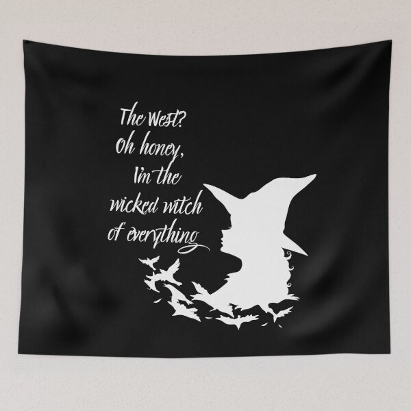 Item preview, The west, Oh Honey I’m the wicked witch of everywhere Sassy witch quote For Halloween  designed and sold by WearwhatUthink.
