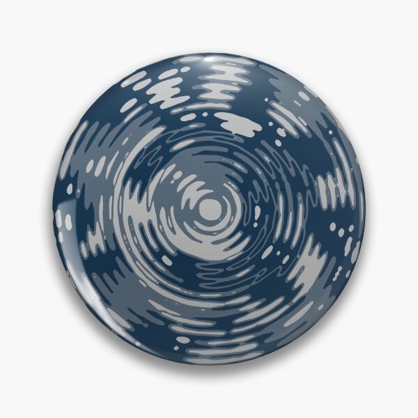 Item preview, Winter Camouflage Circles Sketch Patterns in Blue Shades designed and sold by ShopieHome.