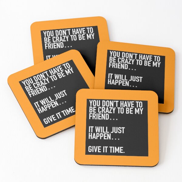 Item preview, BE MY CRAZY FRIEND designed and sold by CCCREW.