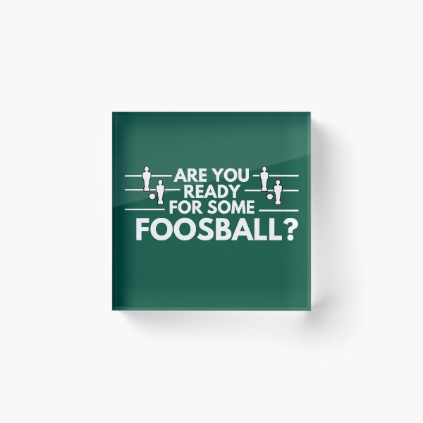 Item preview, Are You Ready For Some Foosball? designed and sold by The Masked Designer.