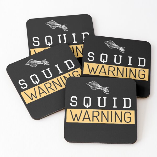 Item preview, Squid Warning designed and sold by InfinityRealm.