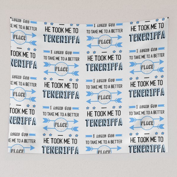 Item preview, teneriffe spain retro saying designed and sold by pirminio.