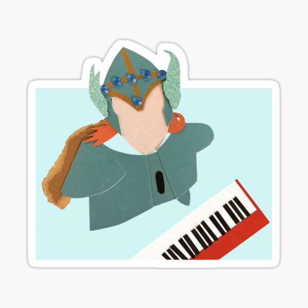 volcano man Sticker