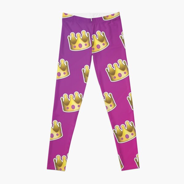 Item preview, Crown Emoji Pattern Pink and Purple designed and sold by Lucy Lier.