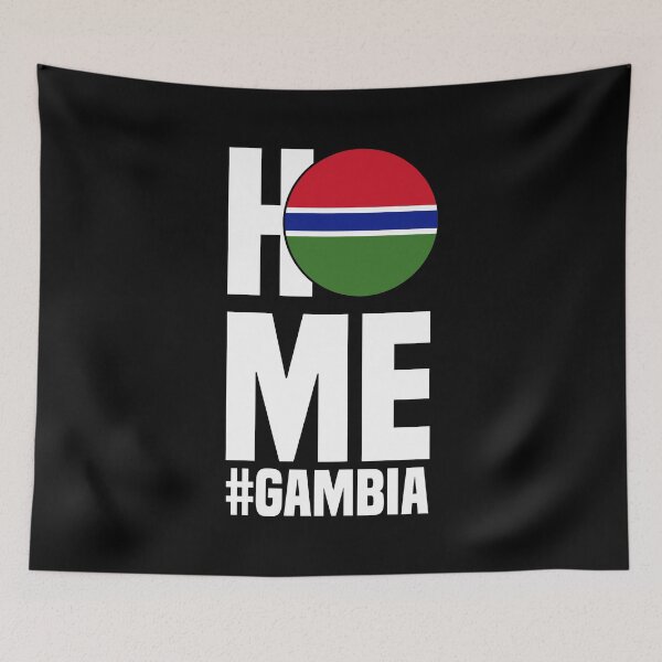 Item preview, Home is Gambia Beautiful home Gambia gift idea designed and sold by Nessshirts.