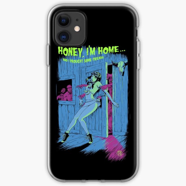 Zombie Pinup Girl Funda blanda para iPhone