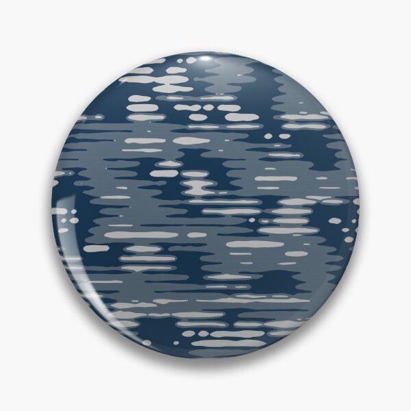 Item preview, Winter Camouflage Lines Sketch Patterns in Blue Shades designed and sold by ShopieHome.
