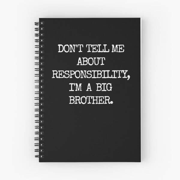 Item preview, Don't tell me about responsibility designed and sold by Zagach Letters.