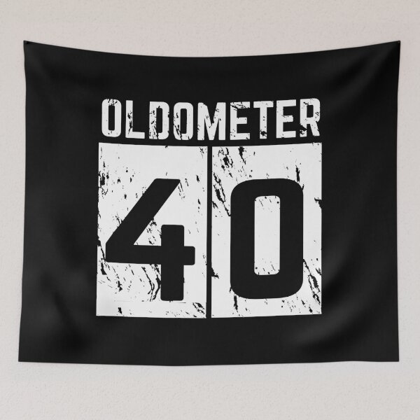 Item preview, Odometer 40 birthday designed and sold by JoanneHughes.