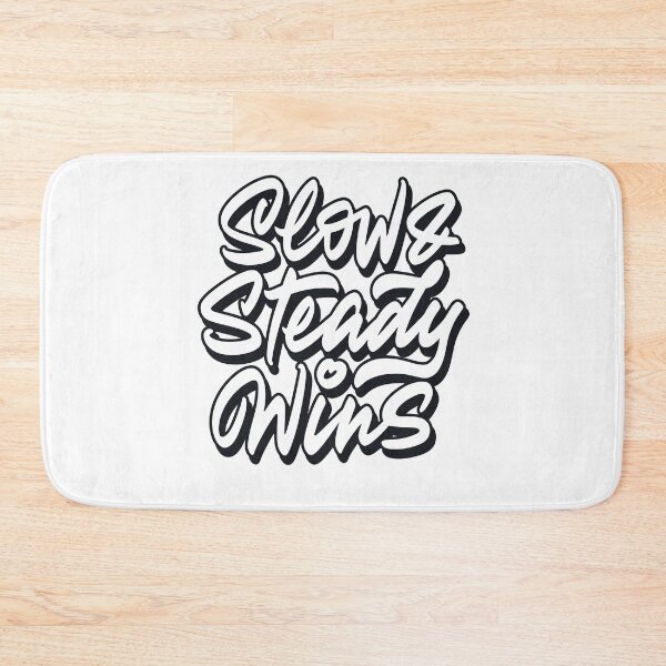Item preview, Slow & Steady Wins designed and sold by Zagach Letters.