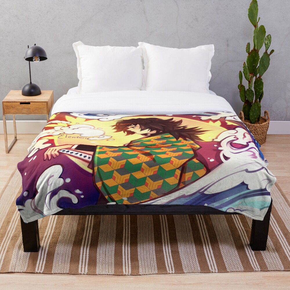 Giyuu Throw Blanket