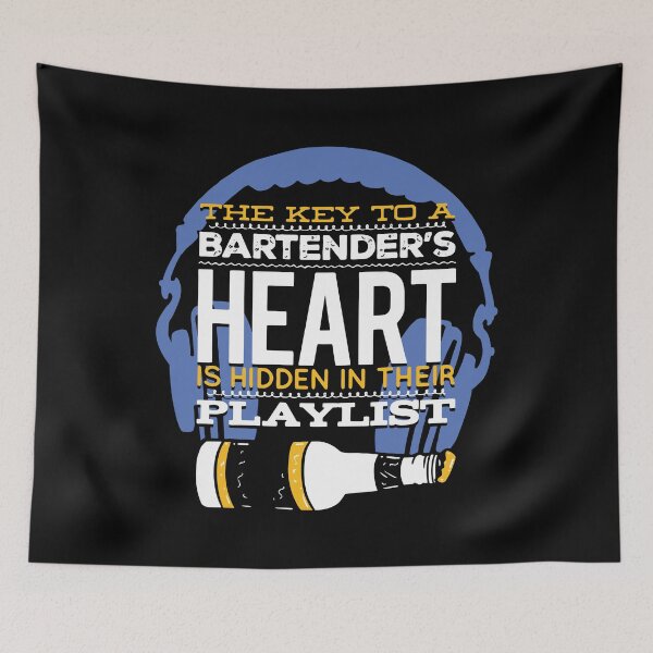 Item preview, Bartender Playlist Key To His Heart designed and sold by Sandra78.