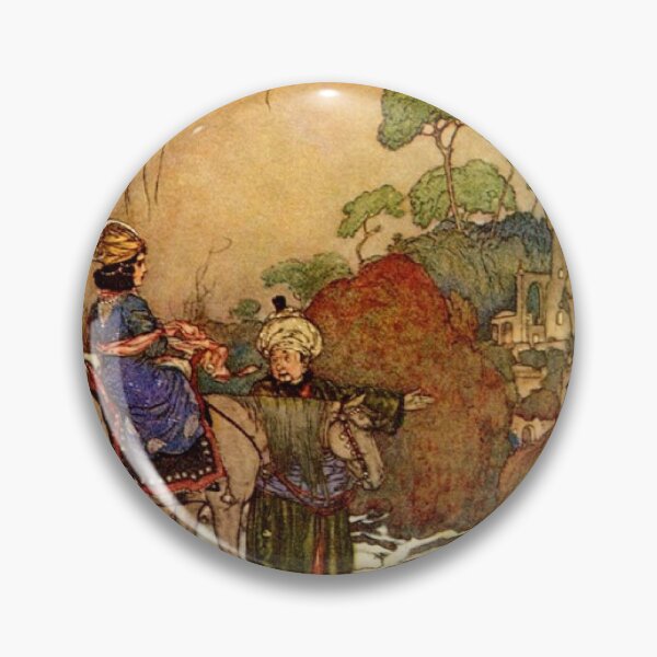 Item preview, She saw the castle for the first time By Edmund Dulac designed and sold by Niina  Niskanen.