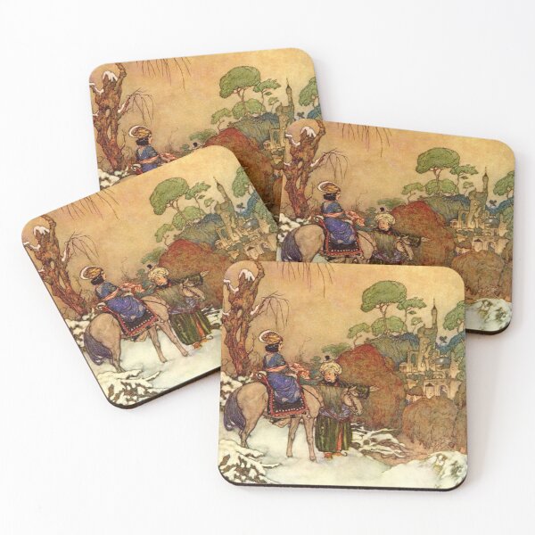 Item preview, She saw the castle for the first time By Edmund Dulac designed and sold by Niina  Niskanen.