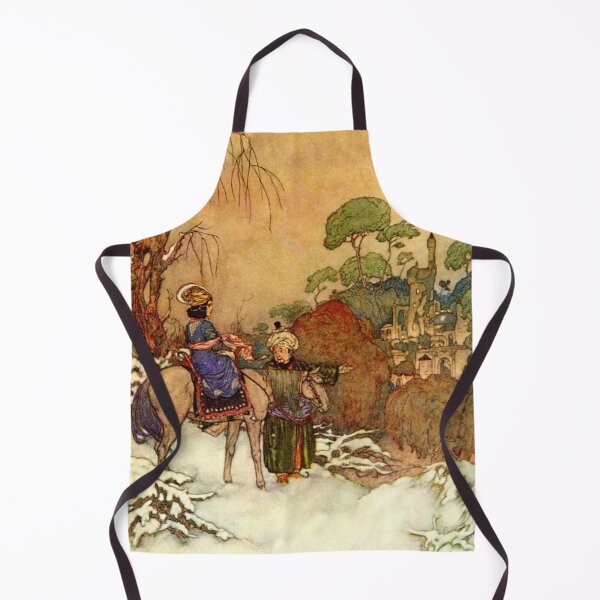 Item preview, She saw the castle for the first time By Edmund Dulac designed and sold by Niina  Niskanen.