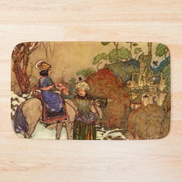 Item preview, She saw the castle for the first time By Edmund Dulac designed and sold by Niina  Niskanen.