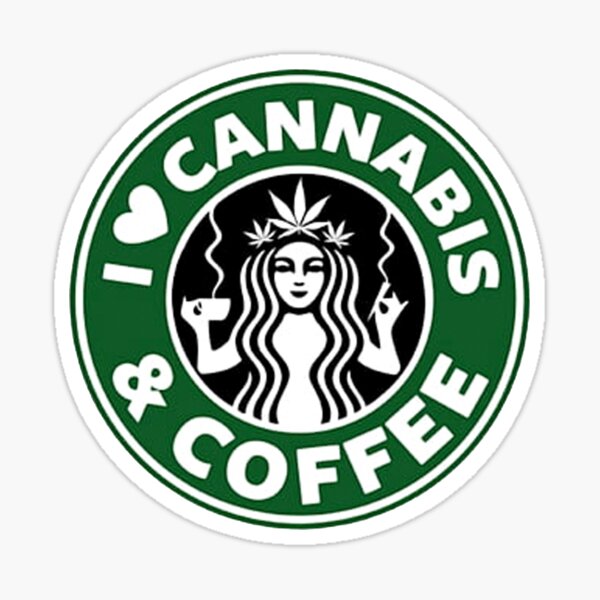 Item preview, I Love Cannabis & Coffe designed and sold by thatweedstore.