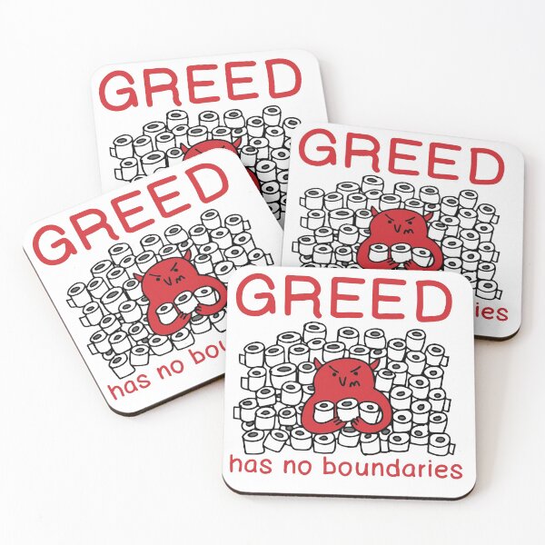 Item preview, GREED has no boundaries! designed and sold by happysketchy.