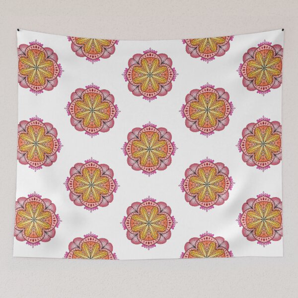 Item preview, Pink Mandala Sticker designed and sold by Krista Eliot.