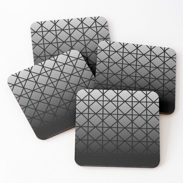 Item preview, Black Shade Grid Pattern designed and sold by Adisak-designs.
