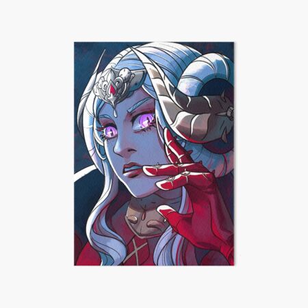 Crimson emperor Art Board Print