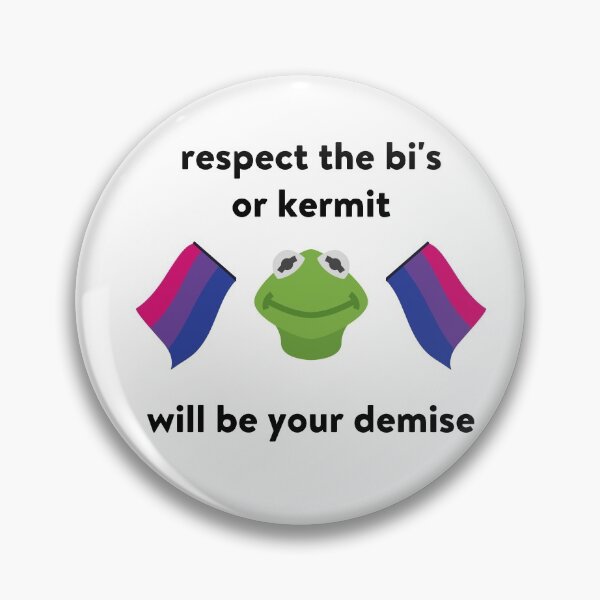 Item preview, kermit bi demise tiktok pride month designed and sold by TheFirstMayDay.