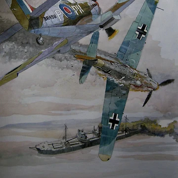 Artwork thumbnail, SS Rochester Castle by Ray-d