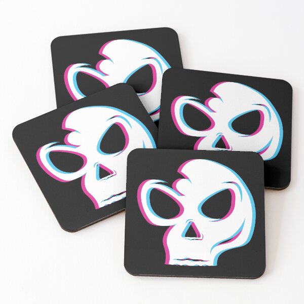 Item preview, Glitched skull - Halloween special designed and sold by Crafteez.