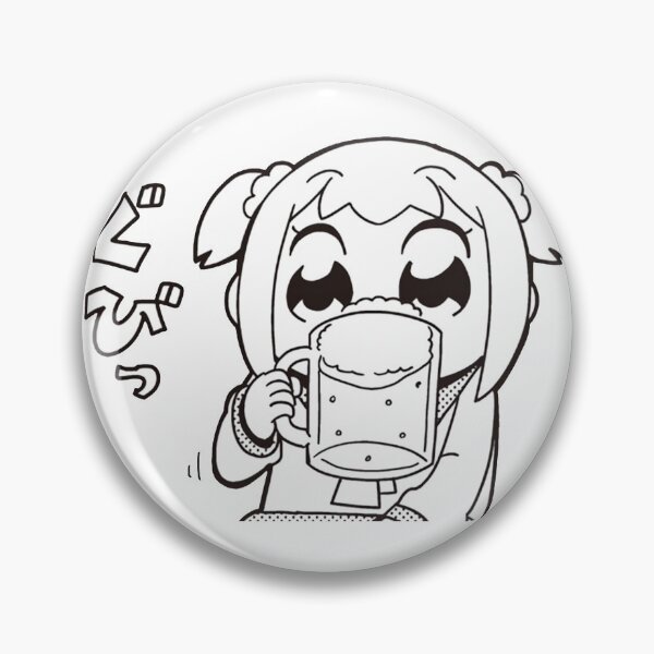 Item preview, Pop Team Epic Beer Meme designed and sold by dumbanimememes.
