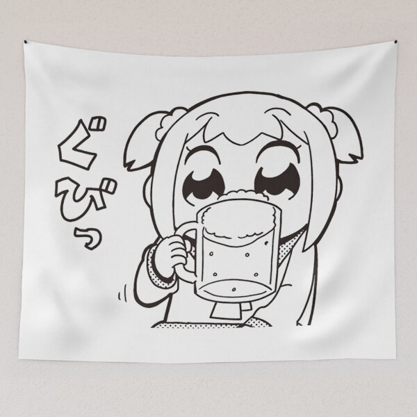 Item preview, Pop Team Epic Beer Meme designed and sold by dumbanimememes.