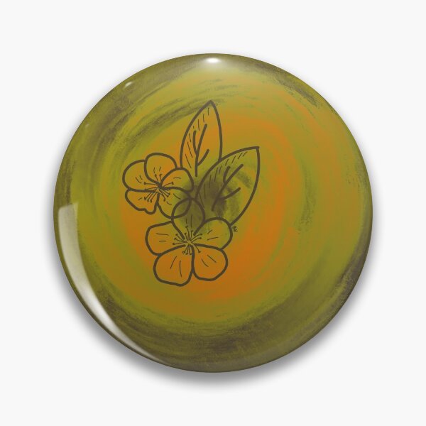 Item preview, Orange cherry blossoms and leaves designed and sold by BV-creas.