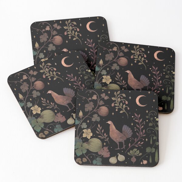 Item preview, Wild Chicken with Autumn Vines designed and sold by episodicDrawing.