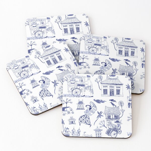 Item preview, Casco antiguo de Yakarta - tinta designed and sold by Asa Katarina Gilland Soeprapto.