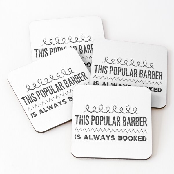 Item preview, This Popular Barber is Always Booked designed and sold by SerenaBliss.