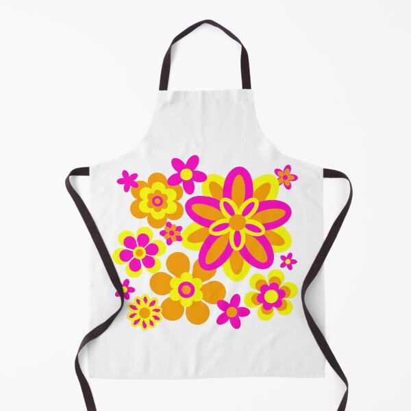 Item preview, Seventies Digital Flower Pattern  designed and sold by Heatherian.