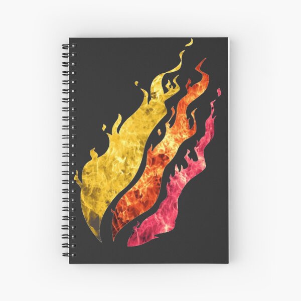 Roblox Robux Roadblox Spiral Notebooks Redbubble - human torch flame on roblox
