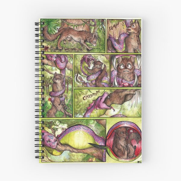 Item preview, Hungry snake comic designed and sold by Furiarossa.