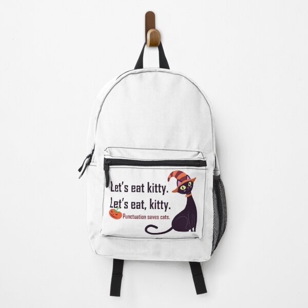 Item preview, Lets eat kitty punctuation saves cats designed and sold by YINZY.