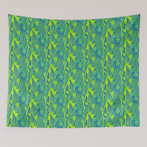 Item preview, Green tulips designed and sold by Manyatha.