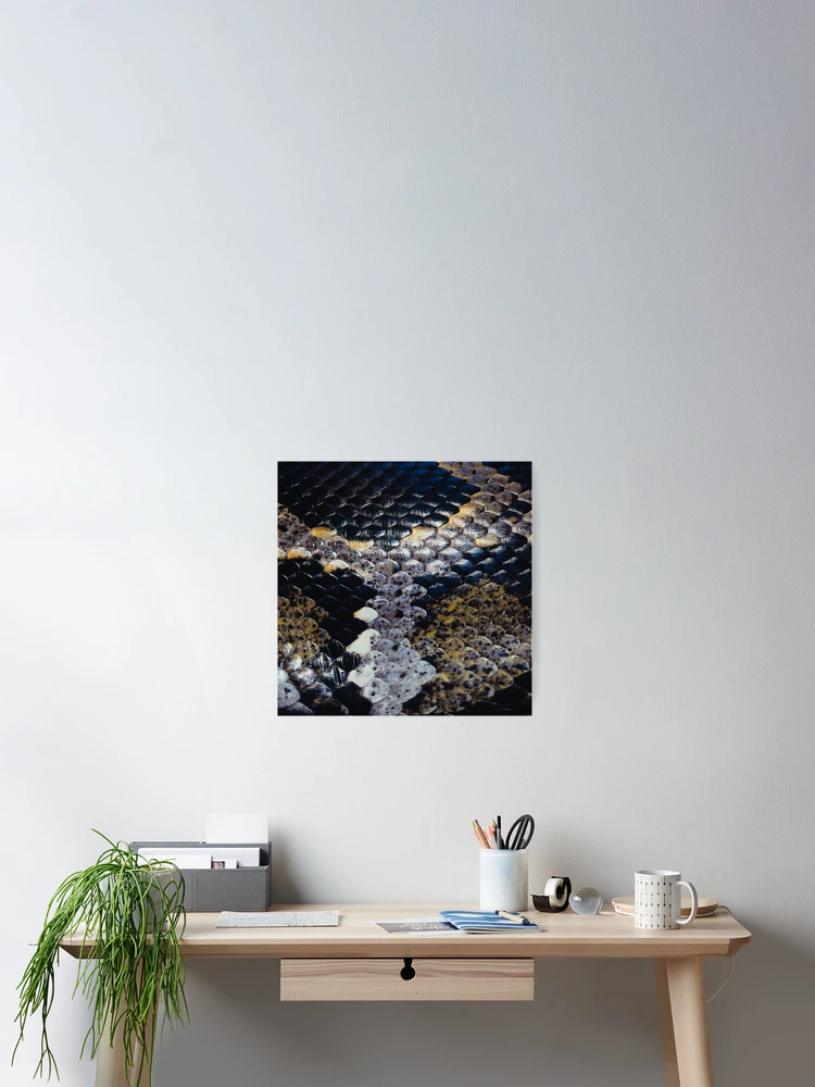 Thumbnail 2 of 3, Poster, Python Skin Pattern designed and sold by Trendytstore.