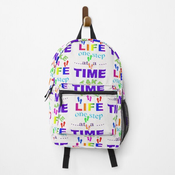 Item preview, TAKE LIFE ONE STEP AT A TIME abstract word design, abstract art inspired by nature designed and sold by Adri Barnard.