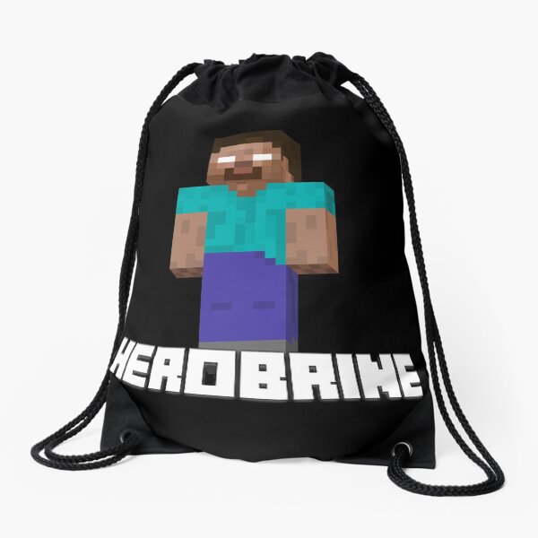 HEROBRINE Drawstring Bag