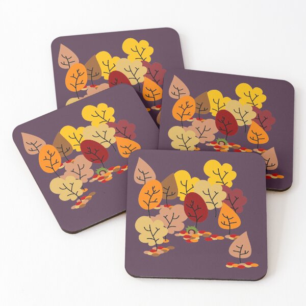 Item preview, Autumn forest with chestnut (b) designed and sold by spontania.